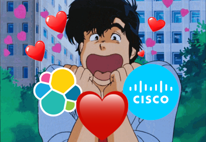 Illustration de supervision Elastic et Cisco Firepower FTD