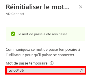 Azure Portal | Create a new user