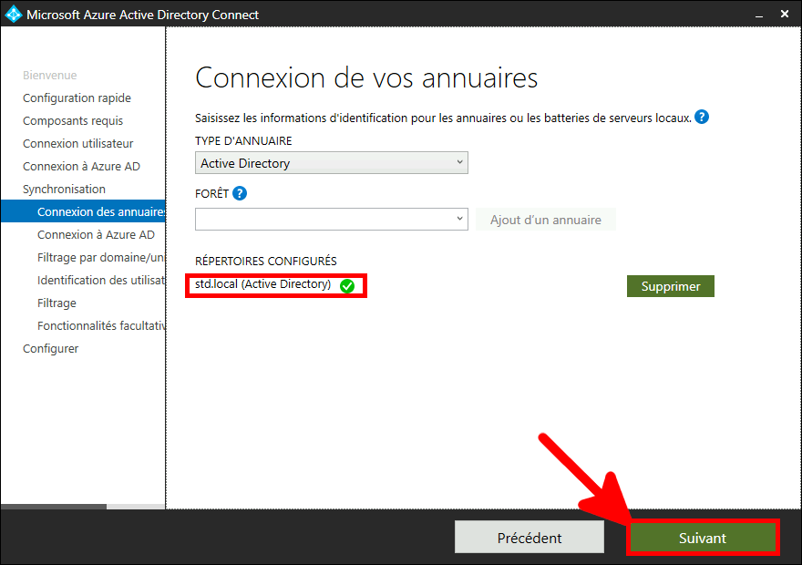 Azure AD Connect | Install required components