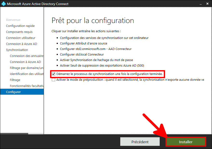 Azure AD Connect | Ready to configure
