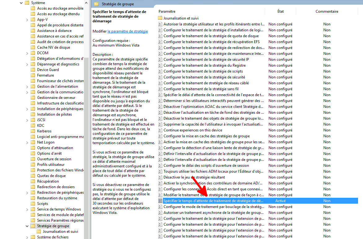 Group Policy Management Editor
