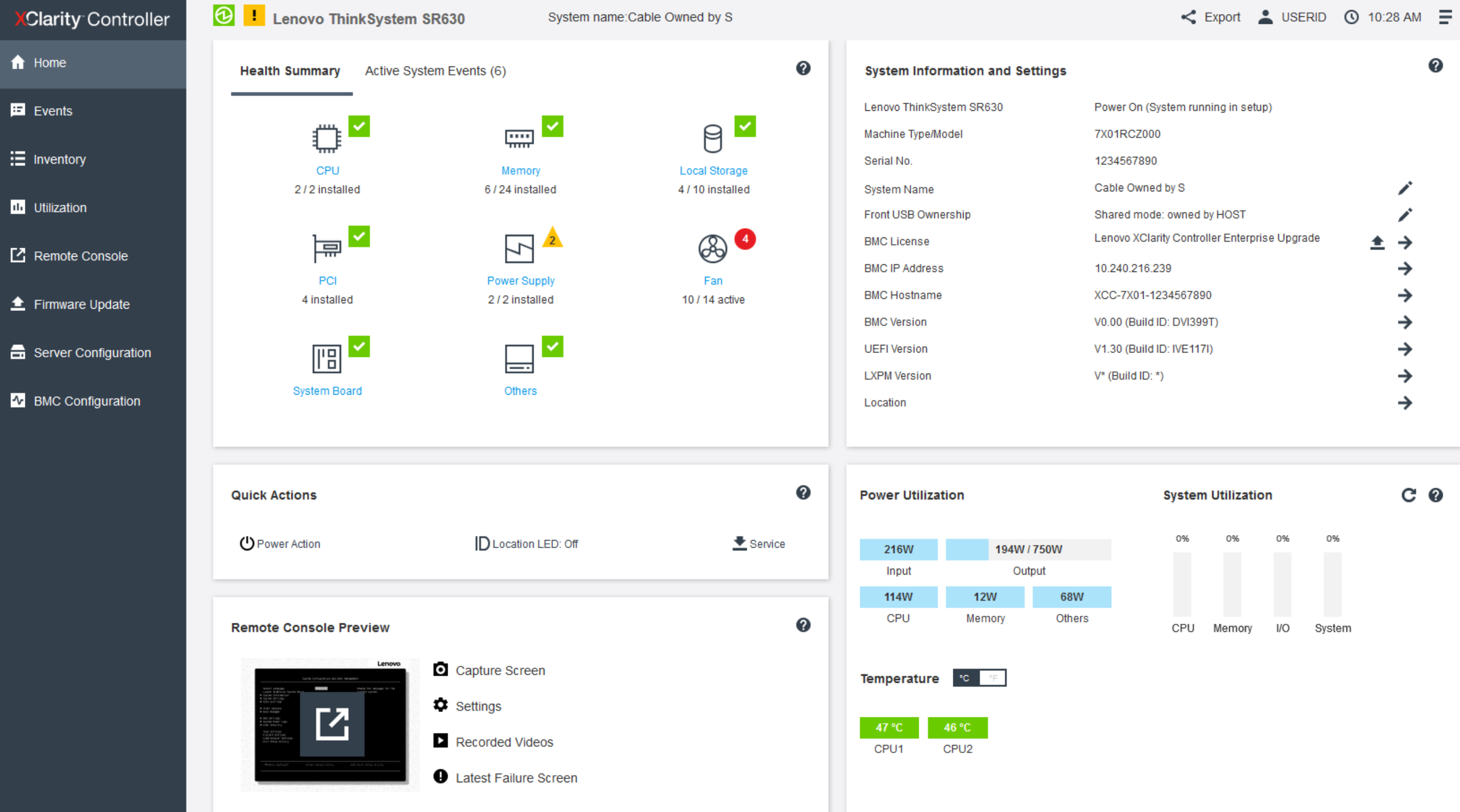 Lenovo XClarity Controller | XClarity Controller home page