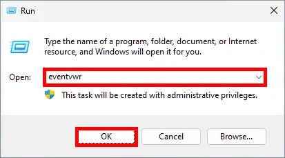 Opening Event Viewer to investigate AppLocker logs